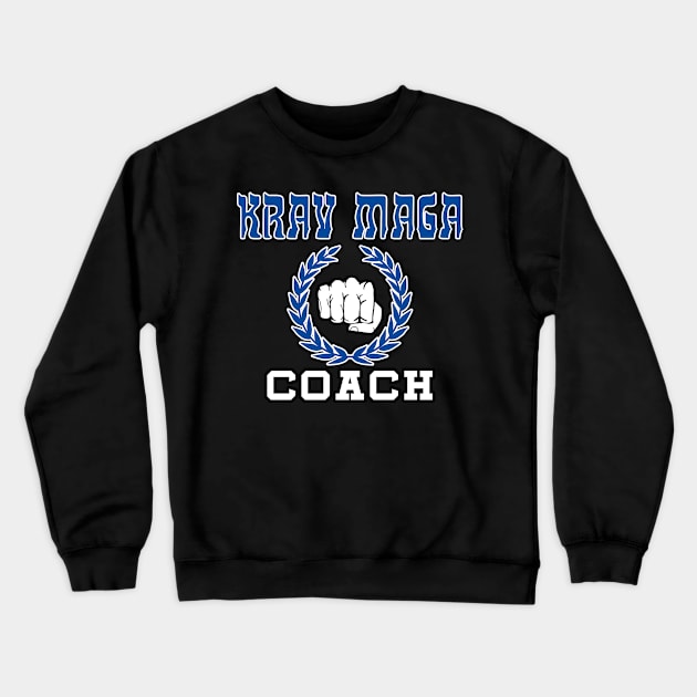 krav maga coach Crewneck Sweatshirt by Mamon